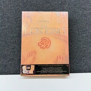 Disney The Lion King Exclusive Deluxe Video Edition VHS Box Set Sealed 1995